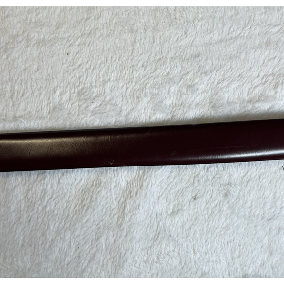 Round Tree York 42 Mens Smooth Leather Dress Belt Brown Silver Buckle B055047 - Picture 14 of 16